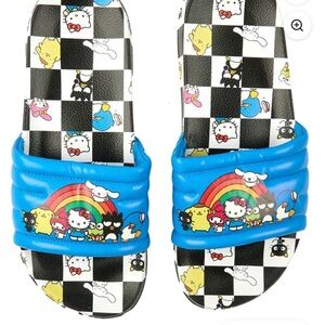 Hello Kitty and Friends mens Slide Sandals NWT size 10